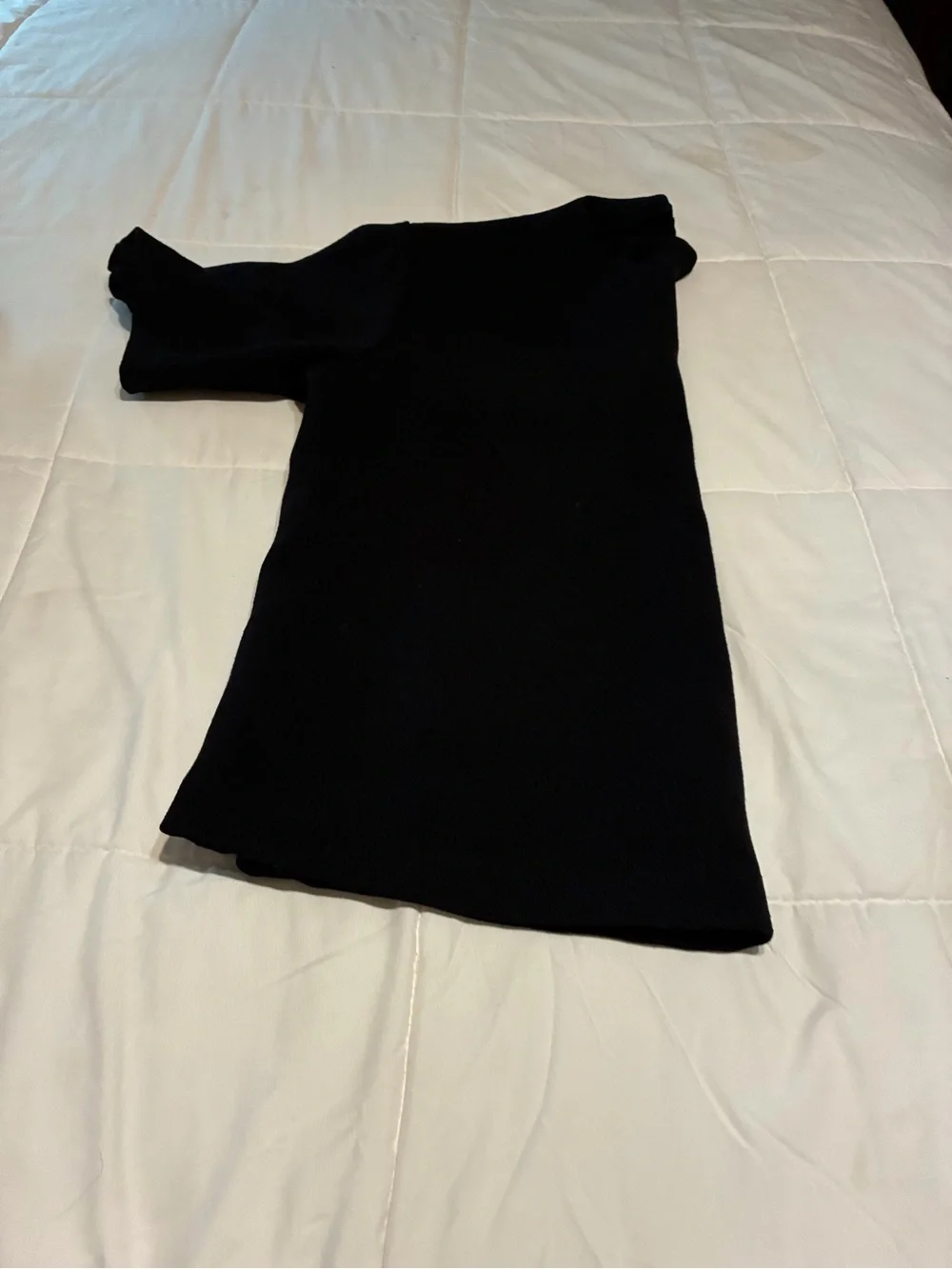 Anine Bing Black Crewneck Knit Top